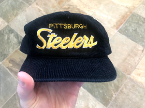 Vintage Pittsburgh Steelers Courdory Sports Specialties Script Football Hat