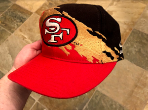 Vintage San Francisco 49ers Logo Athletic Splash Football Hat