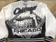 Load image into Gallery viewer, Vintage Chicago White Sox Chalk Line Fanimation Baseball Jacket, Size Adult Medium