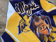 Load image into Gallery viewer, Vintage Magic Johnson LA Lakers Chalk Line Fanimation Basketball Jacket, Size Adult Large
