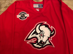 Vintage Buffalo Sabres CCM Center Ice Hockey Jersey, Size Adult XL