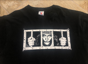Vintage "Caged" Macho Man WCW NWO Wrestling Tshirt, Size Adult XL