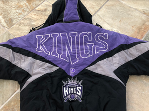 Vintage Sacramento Kings Pro Player Parka Basketball Jacket, Size Adult Medium
