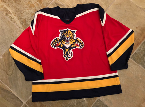 Vintage Florida Panthers CCM Maska NHL Hockey Jersey, Size Adult XL