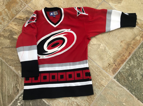 Vintage Carolina Hurricanes Starter Hockey Jersey,  Size Youth S/M, 8-10