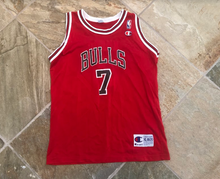 Load image into Gallery viewer, Vintage Chicago Bulls Tony Kukoc Youth Champion Basketball Jersey, Size Youth XL