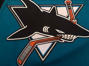Vintage San Jose Sharks Koho Hockey Jersey, Size Adult Medium