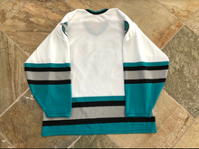 Load image into Gallery viewer, Vintage San Jose Sharks CCM Maska Hockey Jersey, Size Adult Large