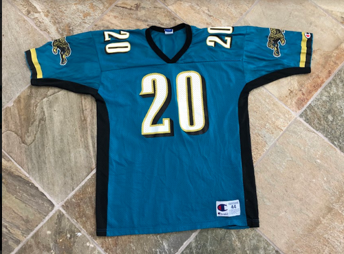 Vintage Jacksonville Jaguars Natrone Means Champion Football Jersey, Size 44
