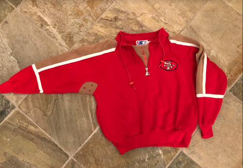 Vintage San Francisco 49ers Starter Football Sweatshirt, Size Adult Medium