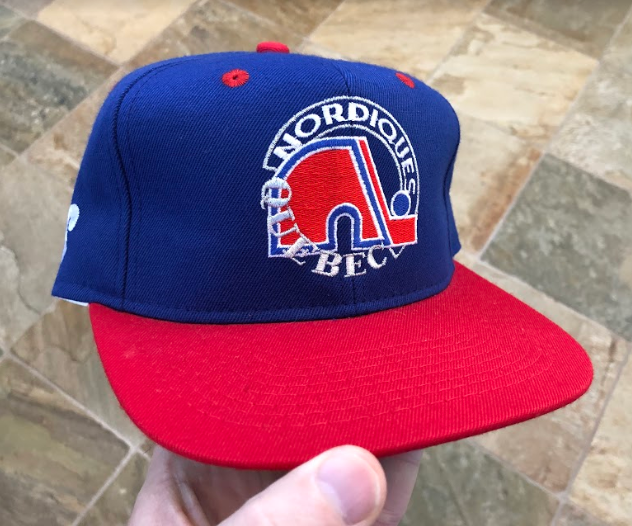 Vintage Quebec Nordiques Wool Hockey Hat