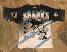 Load image into Gallery viewer, Vintage San Jose Sharks Magic Johnson Hockey Tshirt, Size Adult XL
