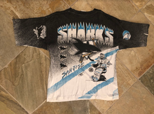 Load image into Gallery viewer, Vintage San Jose Sharks Magic Johnson Hockey Tshirt, Size Adult XL