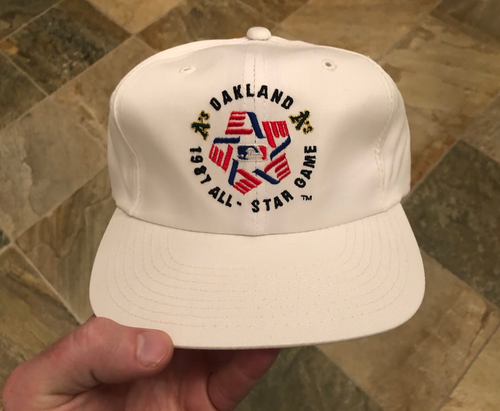 Vintage Oakland Athletics 1987 All Star Game Sports Specialties Snapback Baseball Hat