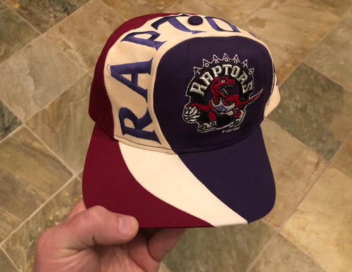 Vintage Toronto Raptors Twins Enterprises Wrap Around Snapback Basketball Hat