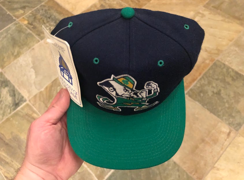Vintage Notre Dame Fighting Irish US Headwear Snapback College Hat