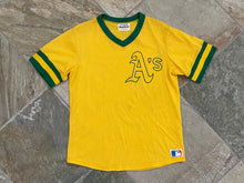 Load image into Gallery viewer, Vintage Oakland Athletics Sand Knit Baseball Jersey, Size Medium