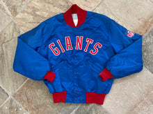 Load image into Gallery viewer, Vintage New York Giants DeLong Satin Football Jacket, Size Large