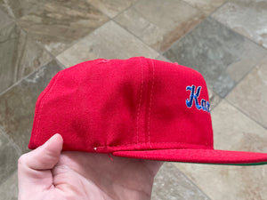 Vintage Kansas Jayhawks The Game Script Snapback College Hat