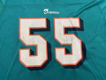 Load image into Gallery viewer, Vintage Miami Dolphins Junior Seau Reebok Football Jersey, Size XL