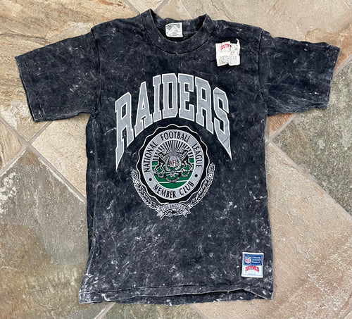 Vintage Los Angeles Raiders Nutmeg Football TShirt, Size Medium