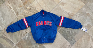 Vintage New York Giants Starter Satin Football Jacket, Size Medium