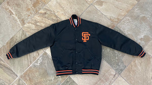 Vintage San Francisco Giants Starter Satin Baseball Jacket, Size Large