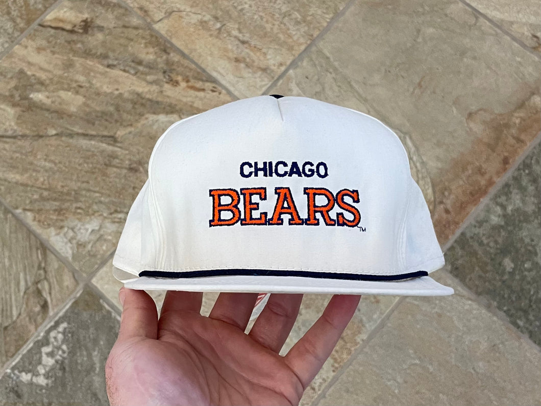 Accessories, Vintage Suede Original 198s Chicago Bears Snapback Hat Ajd  Nfl Made In America