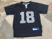 Load image into Gallery viewer, Vintage Oakland Raiders Randy Moss Reebok Football Jersey, Size Youth, 7