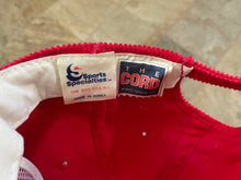 Load image into Gallery viewer, Vintage Wisconsin Badgers Sports Specialties Corduroy Script College Hat