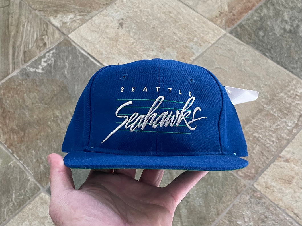 Vintage Seattle Seahawks Drew Pearson Bar Snapback Football Hat