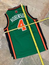 Load image into Gallery viewer, Vintage New York Knicks Nate Robinson St. Patrick’s Adidas Basketball Jersey, Size Youth Large, 14-16