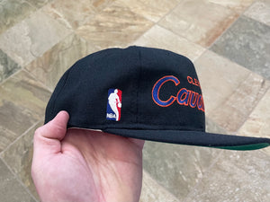 Vintage Cleveland Cavaliers Sports Specialties Script Snapback Basketball Hat