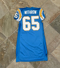Load image into Gallery viewer, Vintage San Diego Chargers Cory Withrow Game Worn Reebok Football Jersey