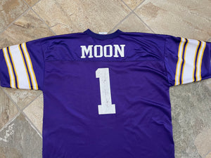 Vintage Minnesota Vikings Warren Moon Logo Athletic Football Jersey, Size XXL