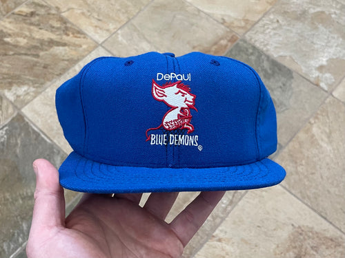Vintage DePaul Blue Demons DeLong Snapback College Hat