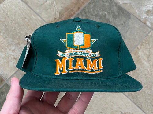 Vintage Miami Hurricanes Starter Snapback College Hat