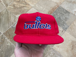 Vintage Washington Bullets Starter Snapback Basketball Hat