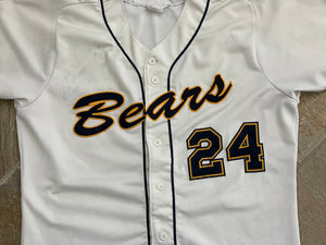 Vintage Cal Berkeley Bears Game Worn Rawlings Baseball Jersey, Size Large