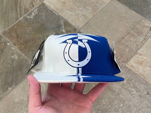 Vintage Indianapolis Colts Starter Shockwave Strapback Football Hat