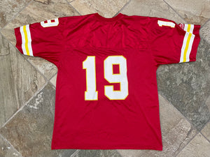 Vintage Kansas City Chiefs Joe Montana Apex One Football Jersey, Size Large