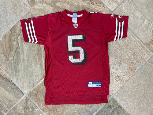 Vintage San Francisco 49ers Jeff Garcia Reebok Football Jersey, Size Youth Medium, 10-12