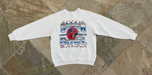 Vintage Buffalo Bills Super Bowl XXVI Football Sweatshirt, Size Large