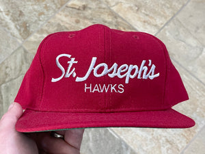Vintage St. Joseph’s Hawks Sports Specialties Script Snapback College Hat