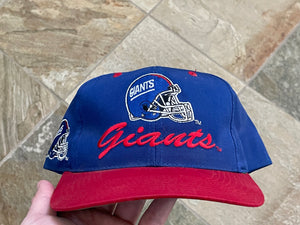 Vintage New York Giants Logo 7 Snapback Football Hat