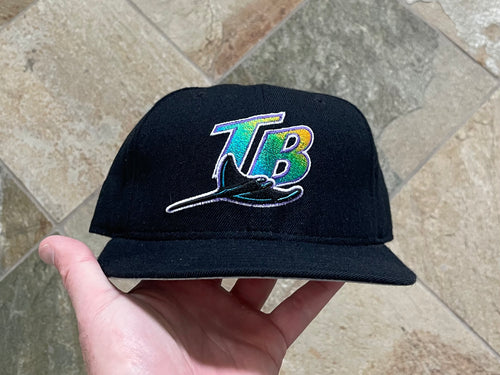 Vintage Tampa Bay Devil Rays New Era Fitted Pro Baseball Hat, Size 7 1/2