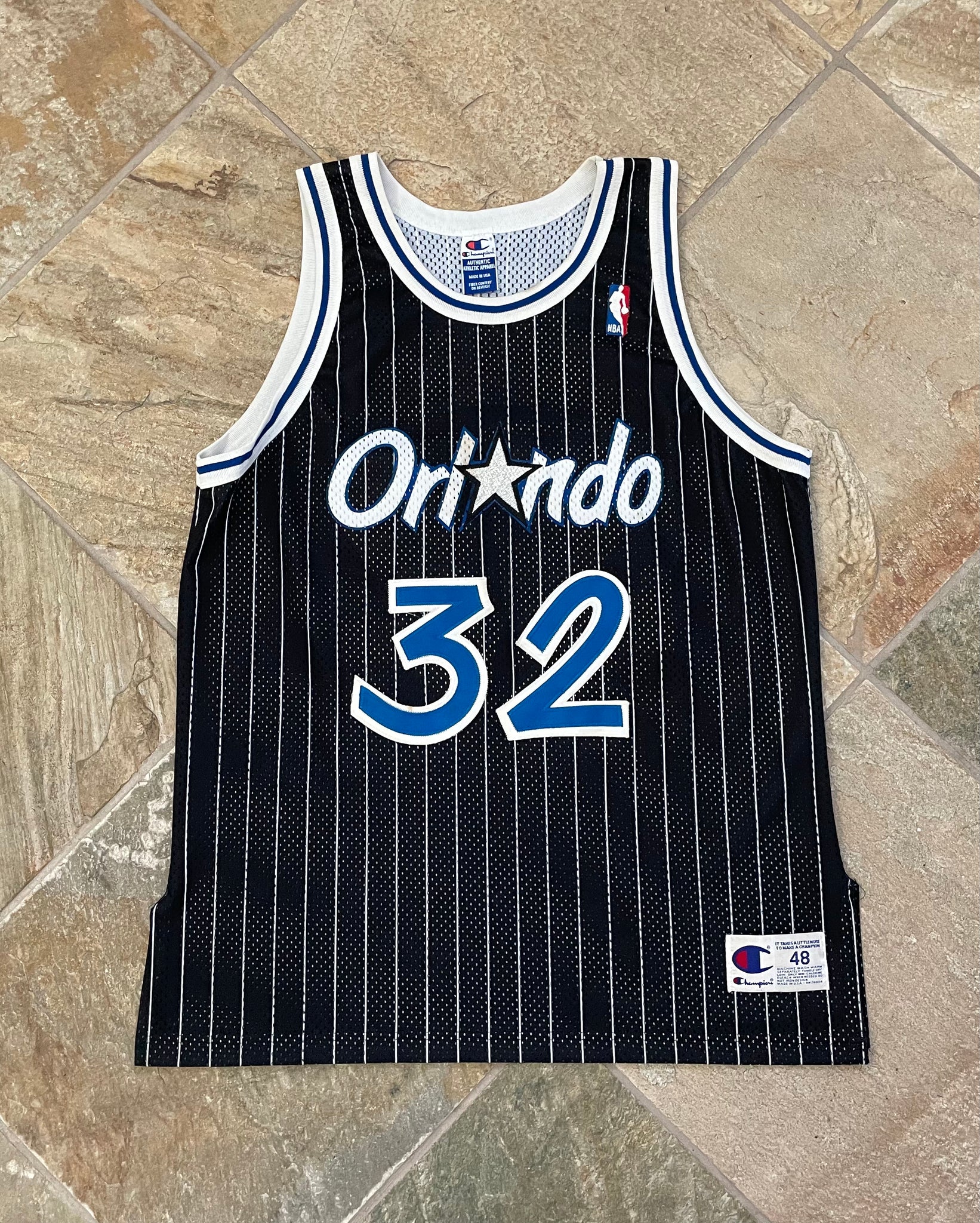 Vintage Orlando Magic Shaquille O'Neal Champion Basketball Jersey