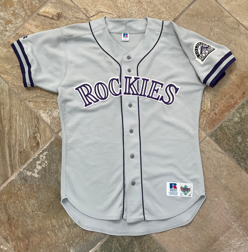 Vintage Colorado Rockies Russell Athletic Baseball Jersey, Size 48, XL