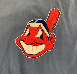 Vintage Cleveland Indians Mirage Baseball Jacket, Size Medium