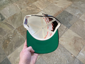 Vintage Cleveland Browns Logo Athletic Splash Snapback Football Hat